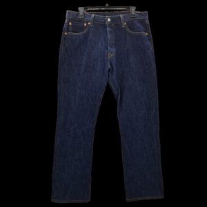 Levi's 501 Original fit Straight leg Men's Size 34 x 30 Red Tab Blue Jeans.